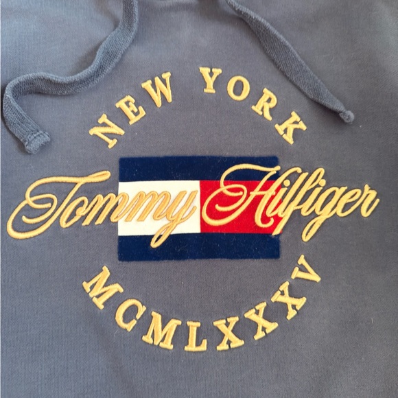 Tommy Hilfiger Men's Icon Embroidered Logo Hooded Sweatshirt Size S - Picture 12 of 12